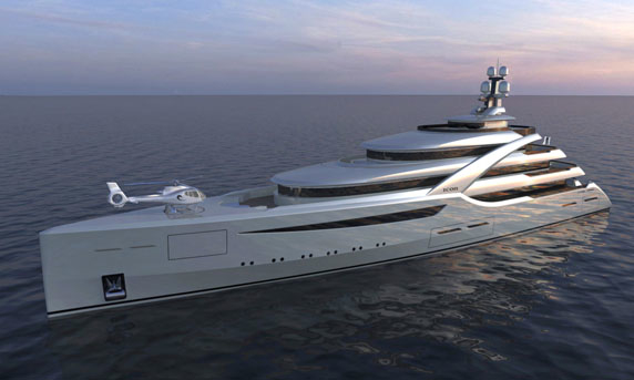 Image for article ICON yachts display 85m motoryacht concept at Monaco